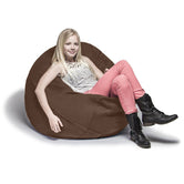Jaxx 4 ft Cocoon Kids Bean Bag, Chocolate - BagNook