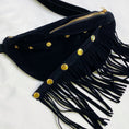 Load image into Gallery viewer, (black)Fringed Or Not Sling Bag w/ Detachable Fringe - BagNook
