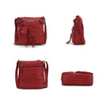 Load image into Gallery viewer, (red)Vintage Stiella Shoulder Handbag by Mia K - BagNook
