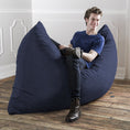 Load image into Gallery viewer, Jaxx 5.5 ft Pillow Saxx Bean Bag Pillow, Navy - BagNook
