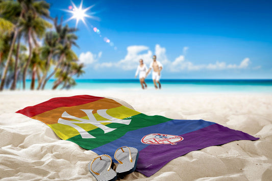 PRIDE SERIES - YANKEES - Beach Towel - BagNook