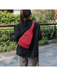 Load image into Gallery viewer, (red)Cleisy M Embossed Women Sling Bag by MKF - BagNook

