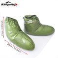 Load image into Gallery viewer, (green)Kamperbox Goose Down Booties/Slippers - BagNook
