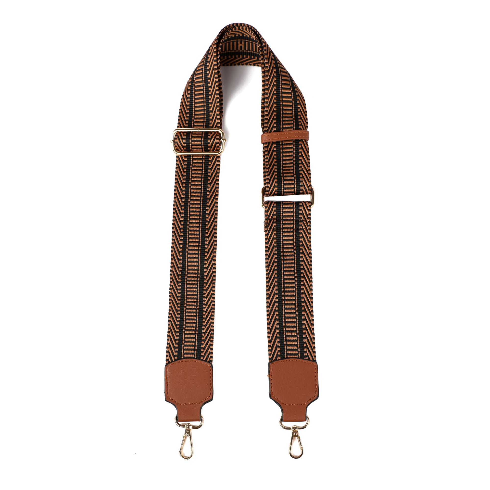 (cognac)Naya Women Webbing Crossbody Straps by Mia K - BagNook