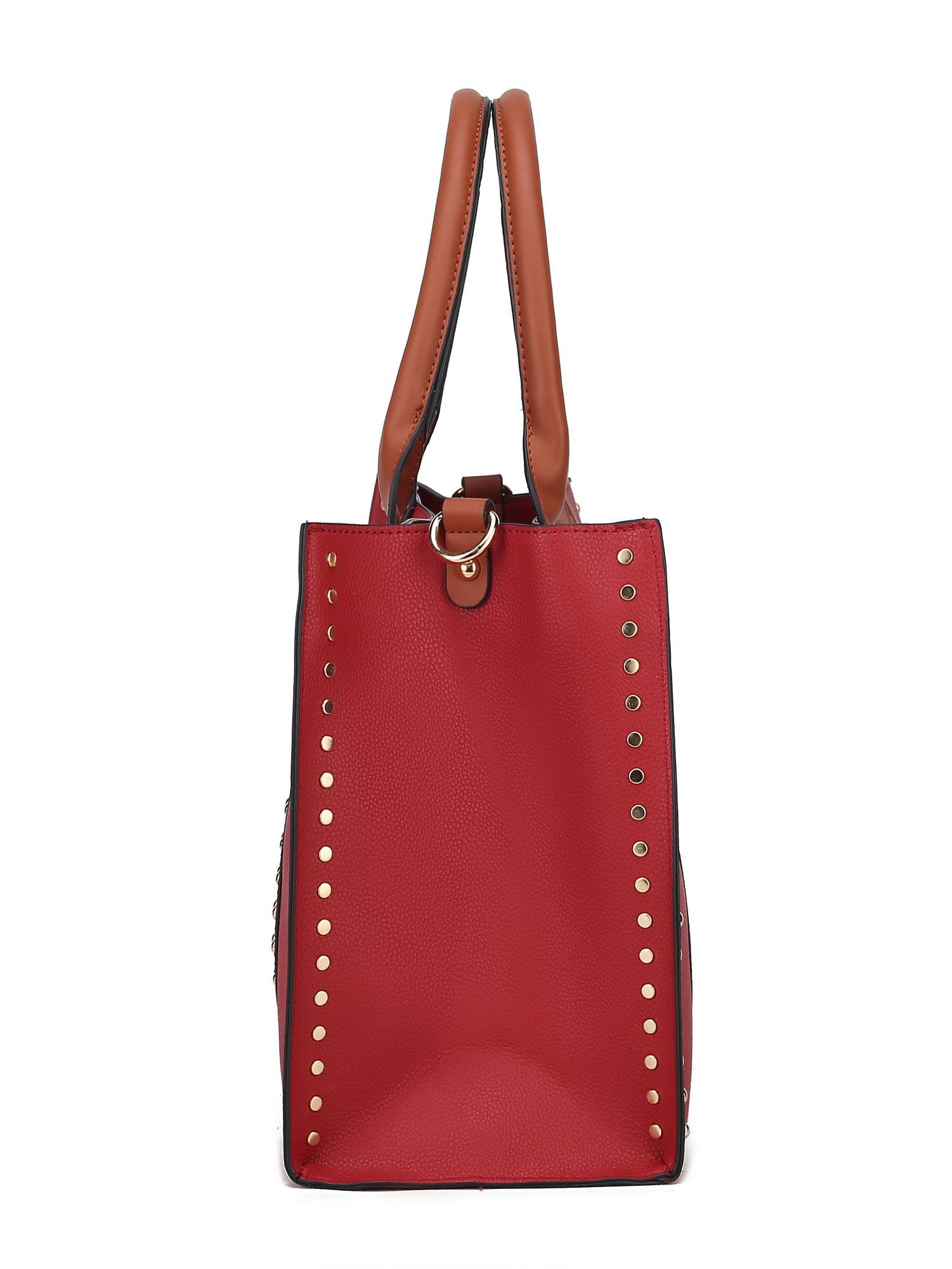 (wine)Davina Tote Set w/wallet her Crossover Womens Purse by Mia K - BagNook