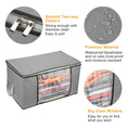 Load image into Gallery viewer, (grey)2pc Storage Bag Organizers w/Window - BagNook
