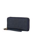 Load image into Gallery viewer, (navy)Aurora M Signature Wallet Handbag by Mia k - BagNook
