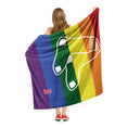 Load image into Gallery viewer, PRIDE SERIES - RED SOX - Silk Touch Sherpa Throw Blanket - BagNook
