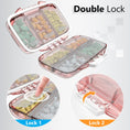 Load image into Gallery viewer, Travel Pill Organizer - 7 Compartments - Rose - BagNook
