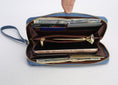 Load image into Gallery viewer, (blue)Wandy Soft Vegan Leather Hobo & Wallet Set by Mia K - BagNook
