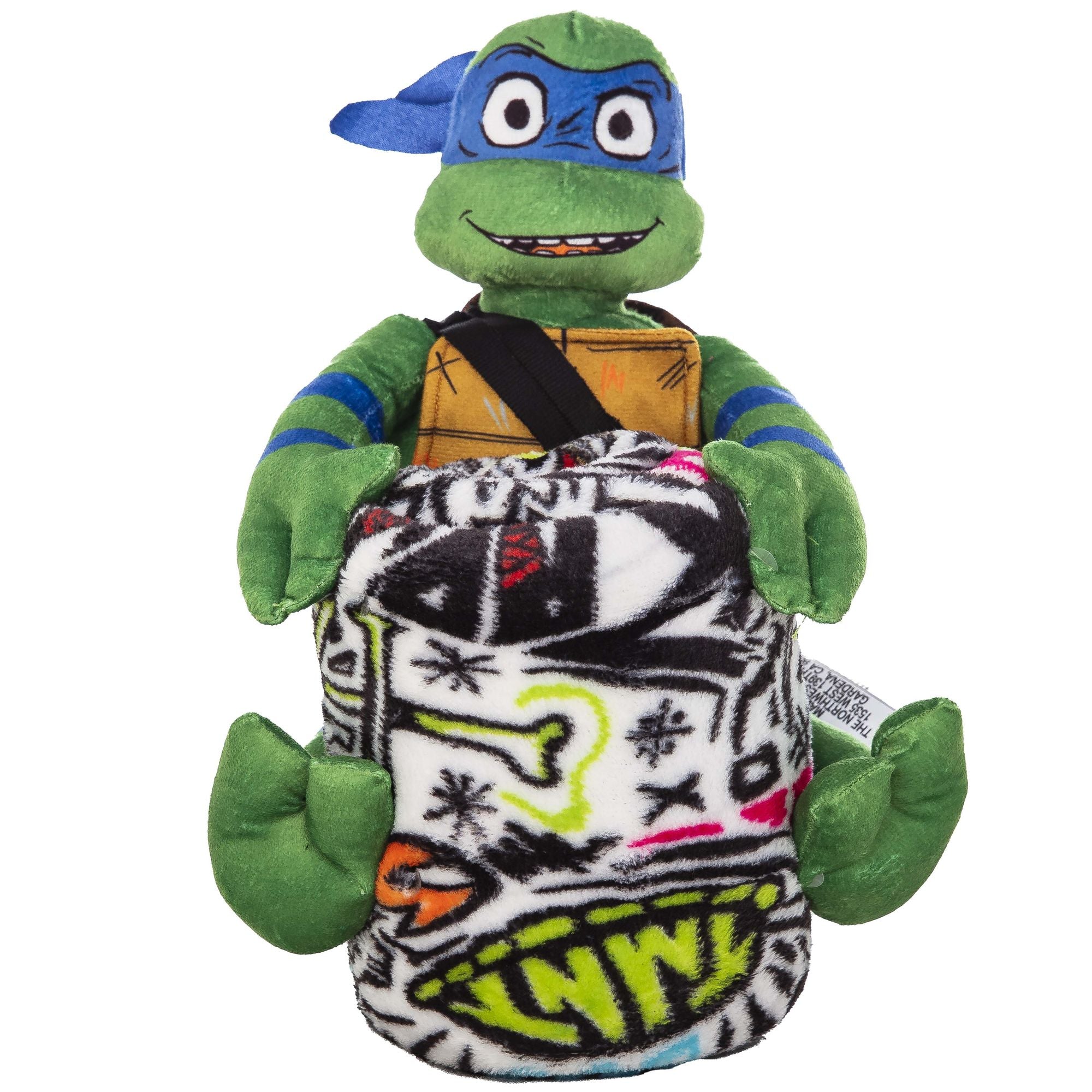 TMNT - Mutant Mayhem - Throw Blanket & Hugger Set - BagNook