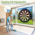 Load image into Gallery viewer, Golf Chipping Dart Game Mat Set with Carry Bag - BagNook
