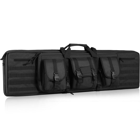 VEVOR Tactical Range Bag, 42in w/Lockable Zipper - Black - BagNook