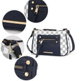 Load image into Gallery viewer, (navy)Essie Circular Print Crossbody Bag by Mia K - BagNook
