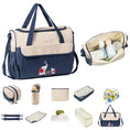 Load image into Gallery viewer, (navyblue)11Pcs Baby Diaper Bags Set - BagNook
