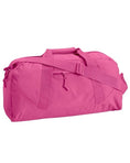 Load image into Gallery viewer, (hot pink)Game Day Large Duffel w/Adjustable Shoulder Strap - BagNook
