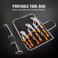 Load image into Gallery viewer, VEVOR 3pc Groove Joint Pliers Set, 12/10/8 inch - BagNook
