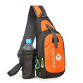 Load image into Gallery viewer, (orange)Seamless Colorful Sling Bag with Water Pouch - BagNook
