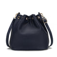 Load image into Gallery viewer, (navy)Larissa Women's Bucket Bag with Wallet by Mia k - BagNook
