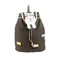 Load image into Gallery viewer, Catch the Fish 100% Cotton Fabric Art School Daypack - BagNook
