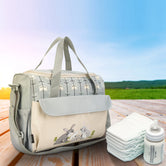 (grey)11Pcs Baby Diaper Bags Set - BagNook