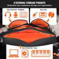 Load image into Gallery viewer, VEVOR Padded DJ Mixer Gig Bag, w/Shoulder Strap (32.6x8.6x20.4) - BagNook
