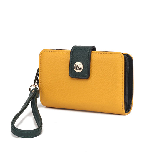 (yellow)Shira Wristlet by Mia K - BagNook