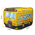 Load image into Gallery viewer, Kids Indoor-Outdoor Play Tent Pop Up School Bus w/Bag - BagNook
