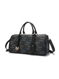 Load image into Gallery viewer, (black)Jovani Duffel Weekender by Mia k - BagNook
