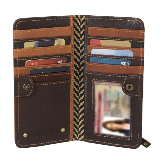 Spencer Herringbone Bifold - BagNook