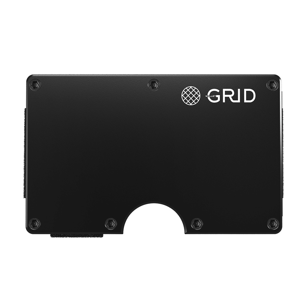 Black Aluminum Money Clip - BagNook