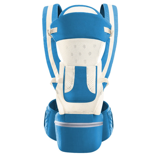 (blue)Multi Baby Carrier with Hip Seat - BagNook
