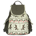 Load image into Gallery viewer, Happy Trip Fabric Art School Daypack - BagNook
