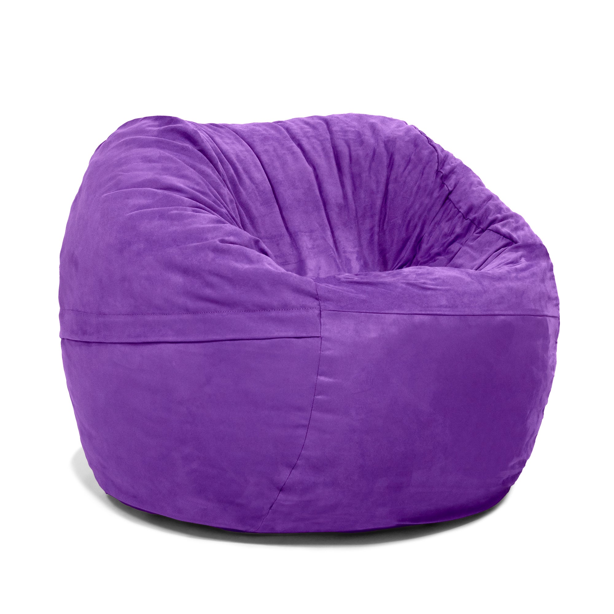 Jaxx Saxx 3 ft Round Bean Bag - Grape - BagNook