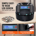 Load image into Gallery viewer, VEVOR USD Coin Sorter,Wrapper, & Roller 300 Coins/min LCD Display - BagNook
