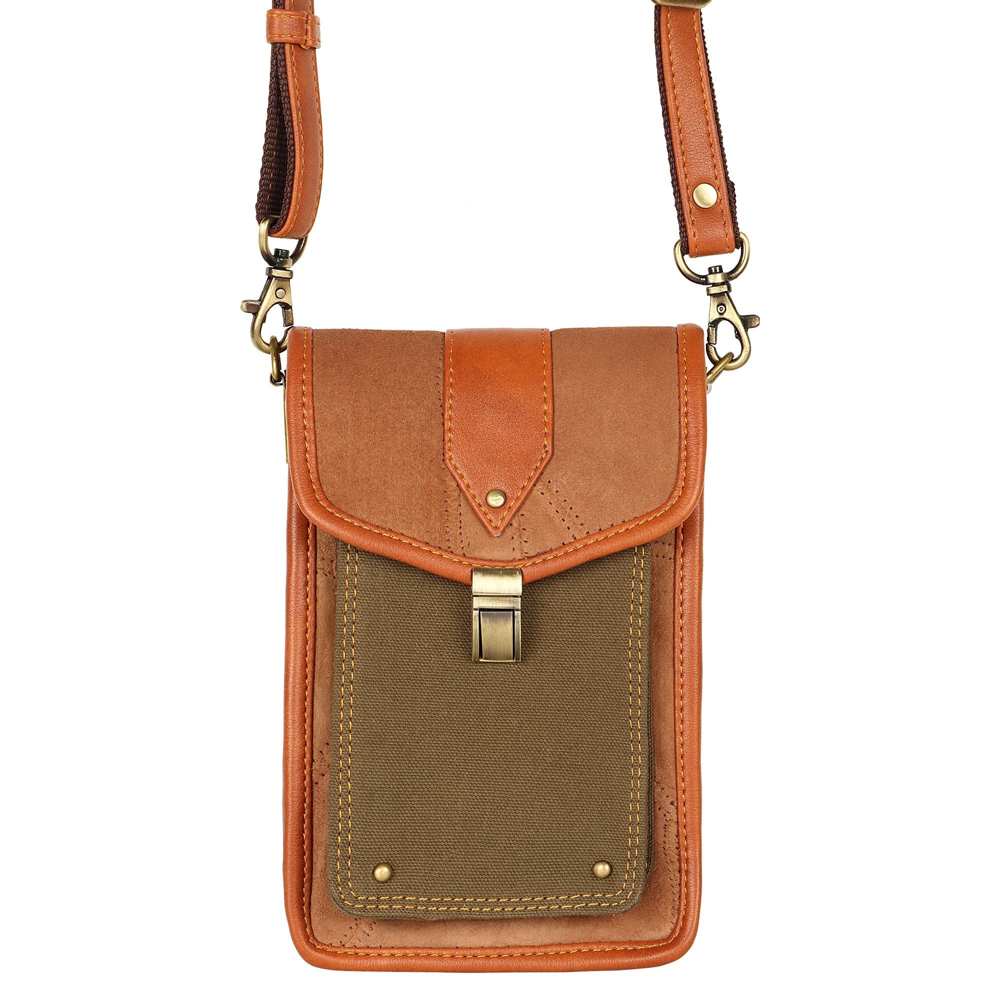 Harley Mini Expandable Crossbody w/Buckle - OG Green - BagNook