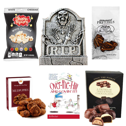Gift Basket | Over the Hill Birthday Gift Basket (Lg) - BagNook