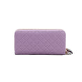 Load image into Gallery viewer, (lavender)Honey Leather Flower Embossed Wallet by Mia K - BagNook
