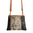 Load image into Gallery viewer, Noa Angled Crossbody Bag - Carbon Grey - Upcycled - BagNook
