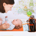 Load image into Gallery viewer, (giraffe_orange)Diaper Bag w/Changing Pad - BagNook
