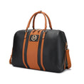 Load image into Gallery viewer, (black)Melissa Women's Vegan Leather Duffel by Mia K - BagNook
