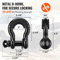 Load image into Gallery viewer, VEVOR Off-Road Winch Recovery Kit, 3" x 30' Heavy Duty 30,000lbs Tow Strap - BagNook
