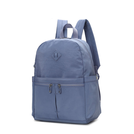 (denim)Tatum Travel & School Daypack by Mia K - BagNook