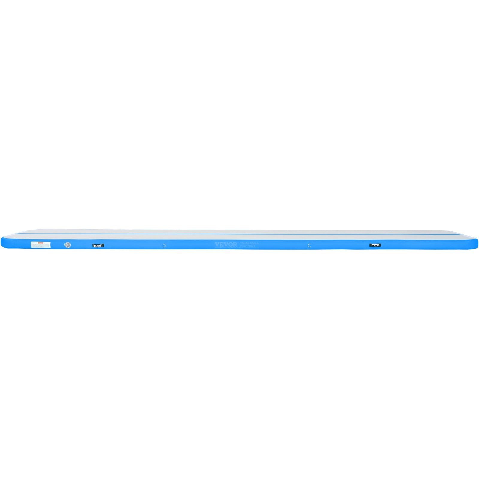 VEVOR Gymnastics Inflatable Air Mat, 4" Thick, 16ft Blue - BagNook