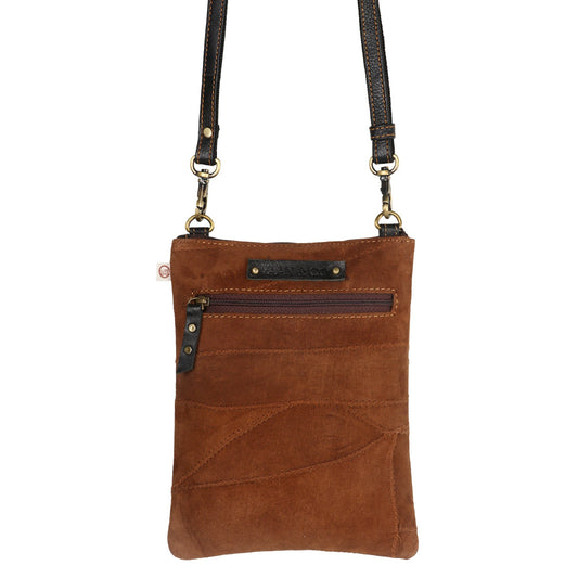 Madison Brisk Crossbody - Upcycled Leather - BagNook
