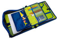 Load image into Gallery viewer, (red)The Dual Monster - 2-1.5in D Ring Zipper Binders w/Pencil Case - BagNook
