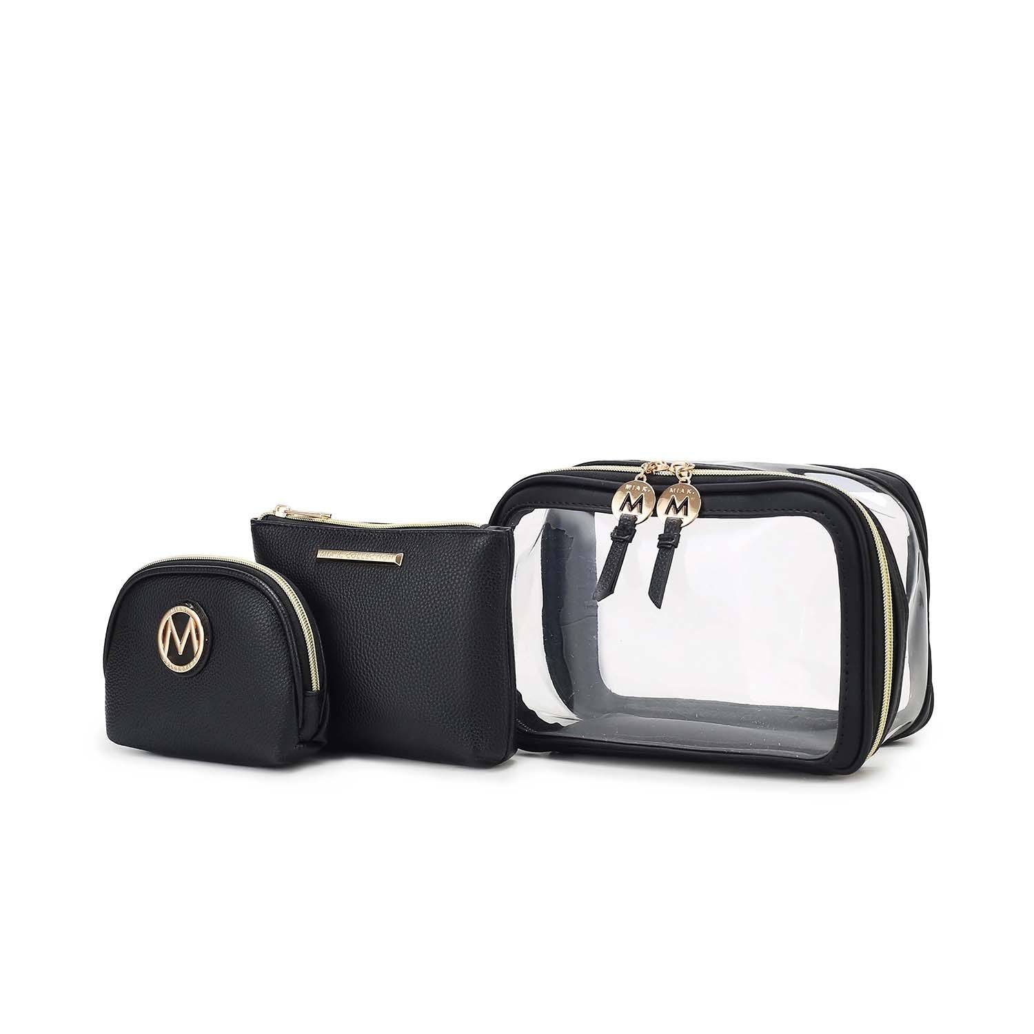 (black)Laura 10pc Makeup Set by Mia K - BagNook