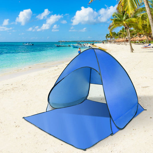 (blue)PopUp Sunshade w/Bag - BagNook