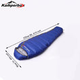 Load image into Gallery viewer, Kamperbox Down Sleeping Bag - Cozy 600 Blue - BagNook
