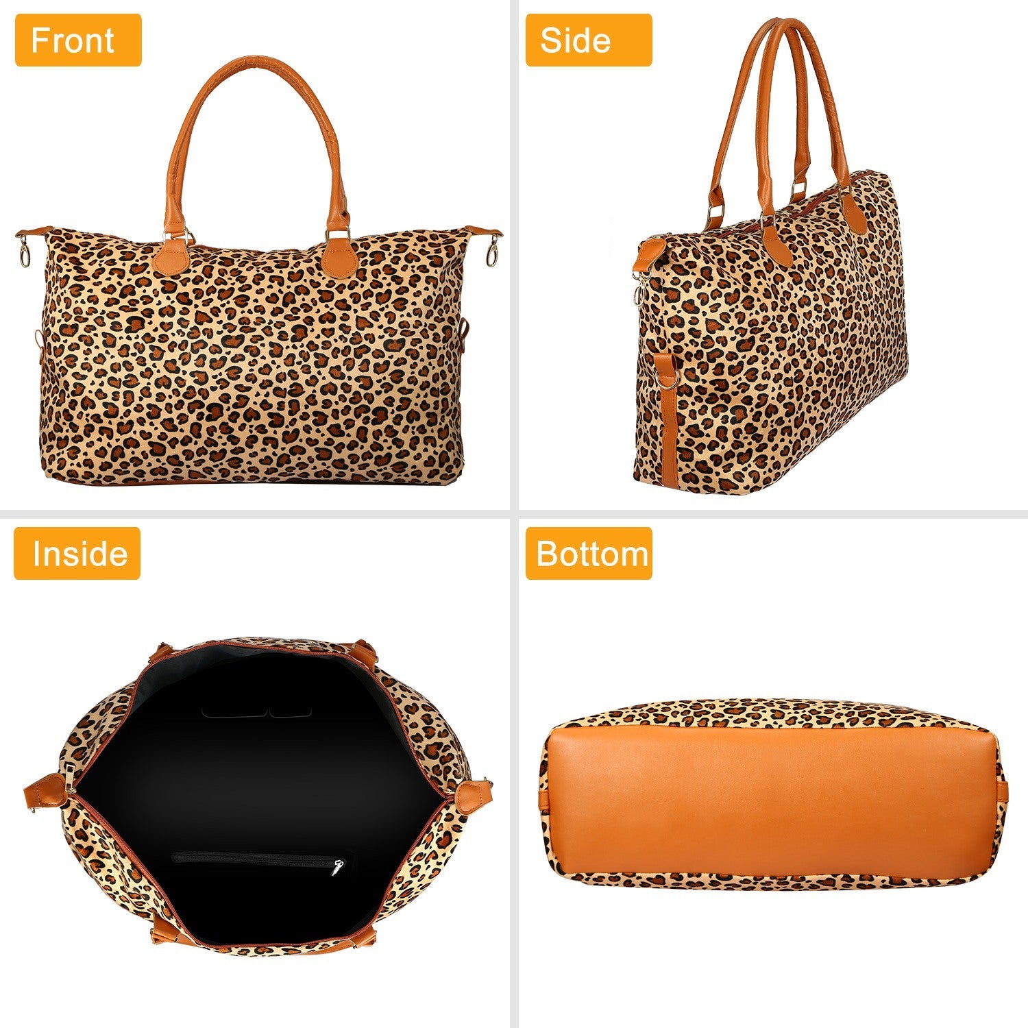 (leo)Weekender / Duffel Bag - 3 Styles - BagNook